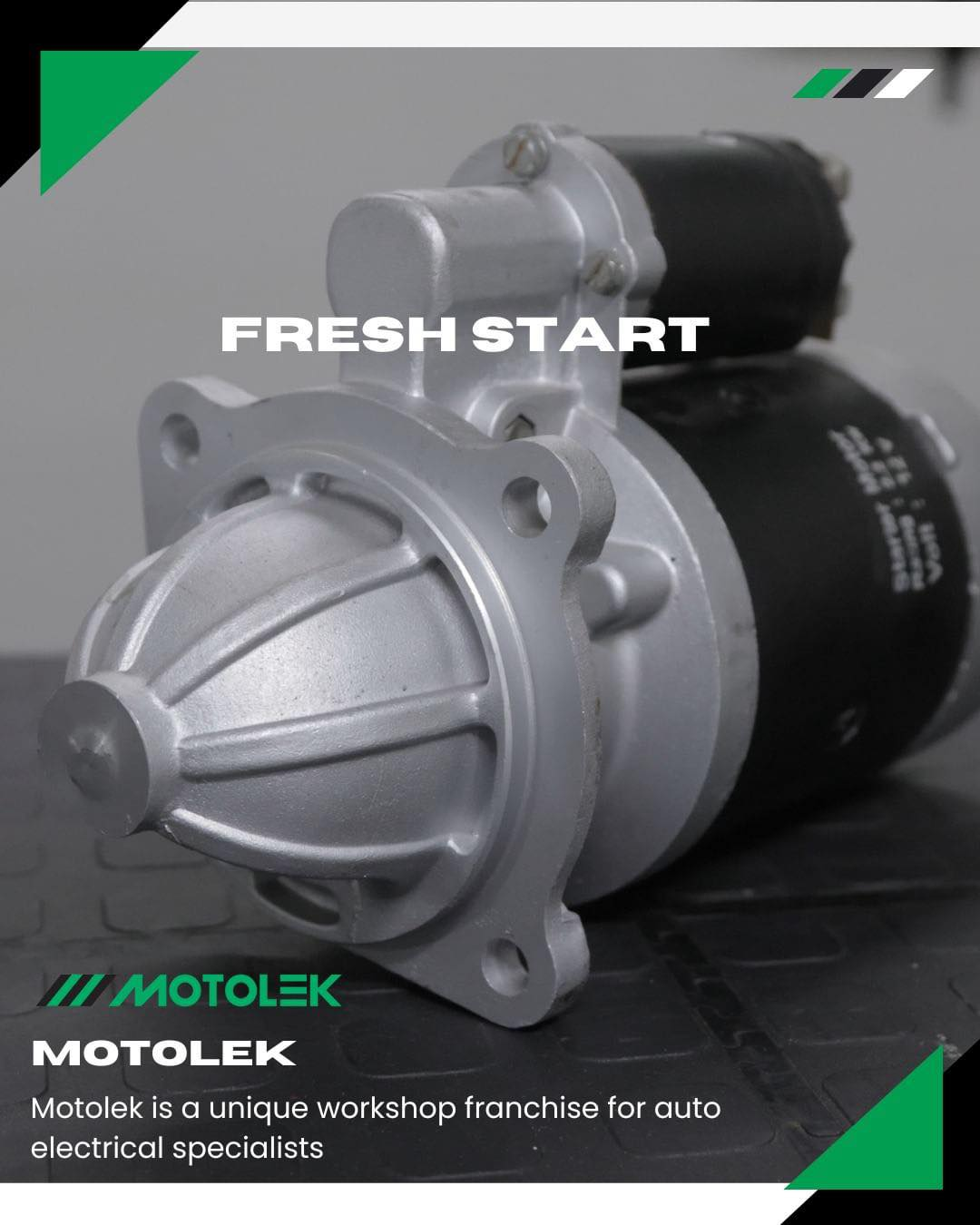 Starter Motor Repairs - Motolek Bloemfontein